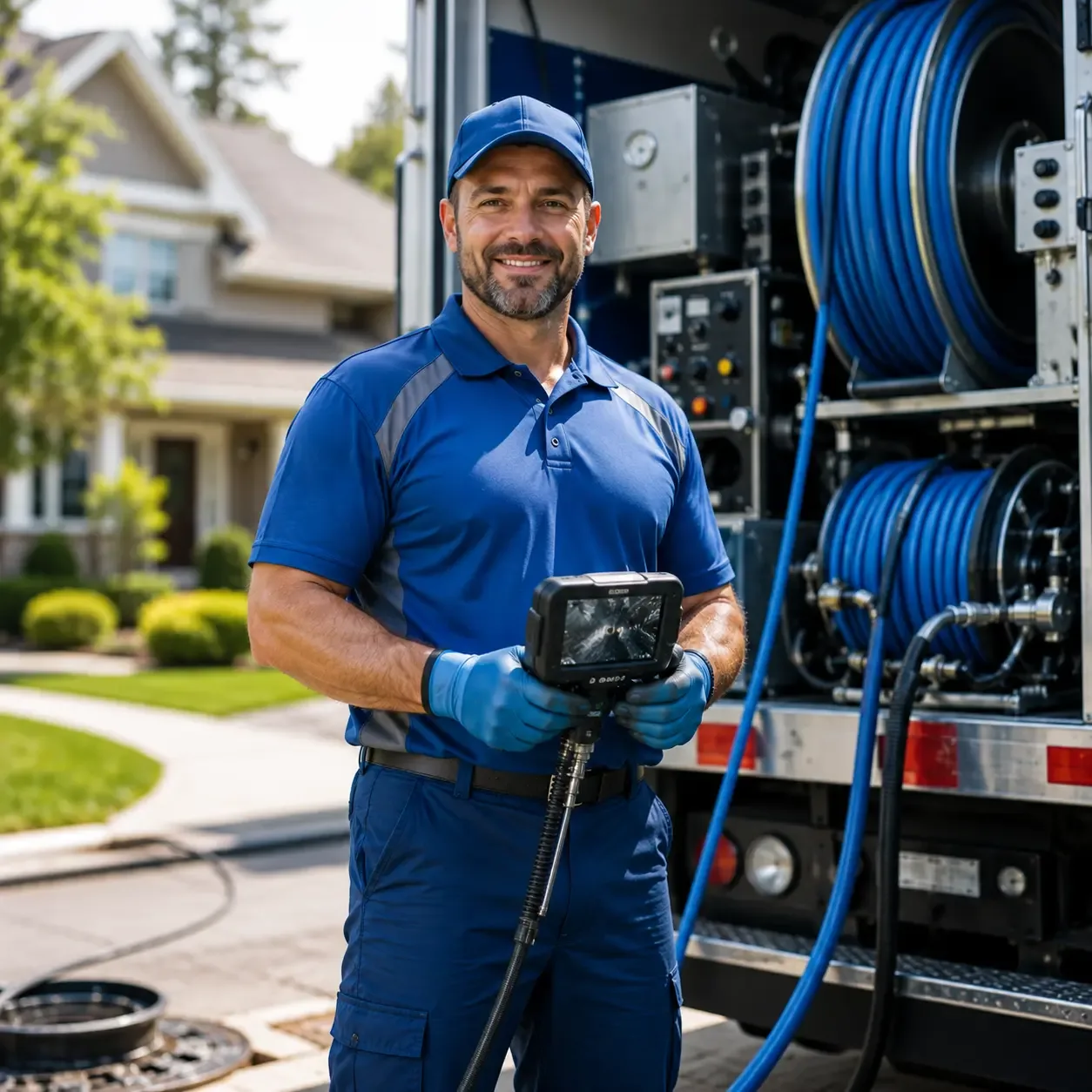 Local outdoor drain cleaning specialists in Alma, IL